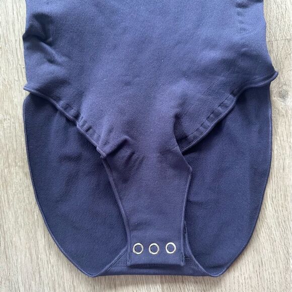 Yitty Nearly Naked Shaping Longsleeve Bodysuit NEW Women’s XS Small Blue - Picture 5 of 10